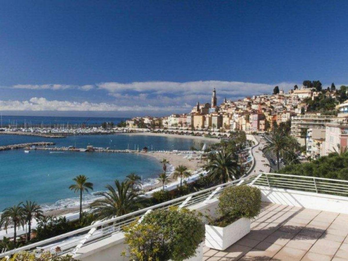 Апартаменты Superbe 2P Renove Avec Jardin, Piscine Et Proche Mer A Menton - Fr-1-196-164 Экстерьер фото